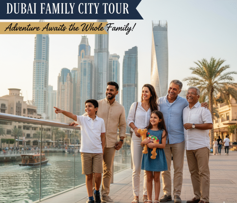 Family-Friendly Dubai City Tour Best One-Day Dubai Itinerary With Kids-GoSandsTours-DXB
