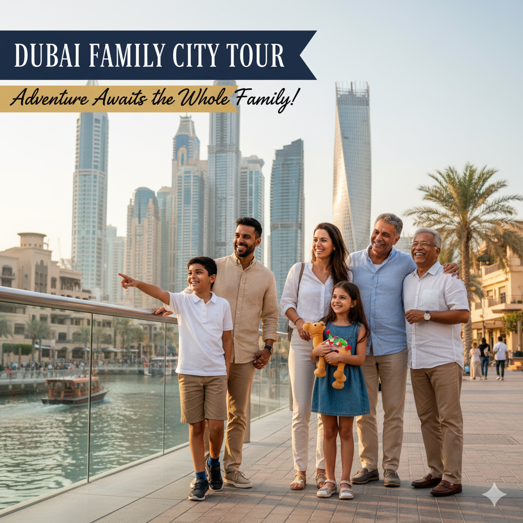 Family-Friendly Dubai City Tour Best One-Day Dubai Itinerary With Kids-GoSandsTours-DXB