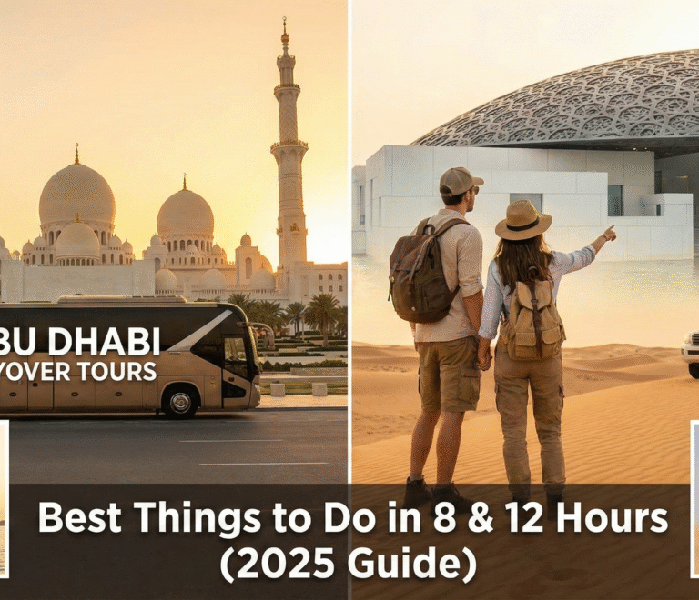 Abu Dhabi Layover Tours Best Things to Do in 8 & 12 Hours (2025 Guide)